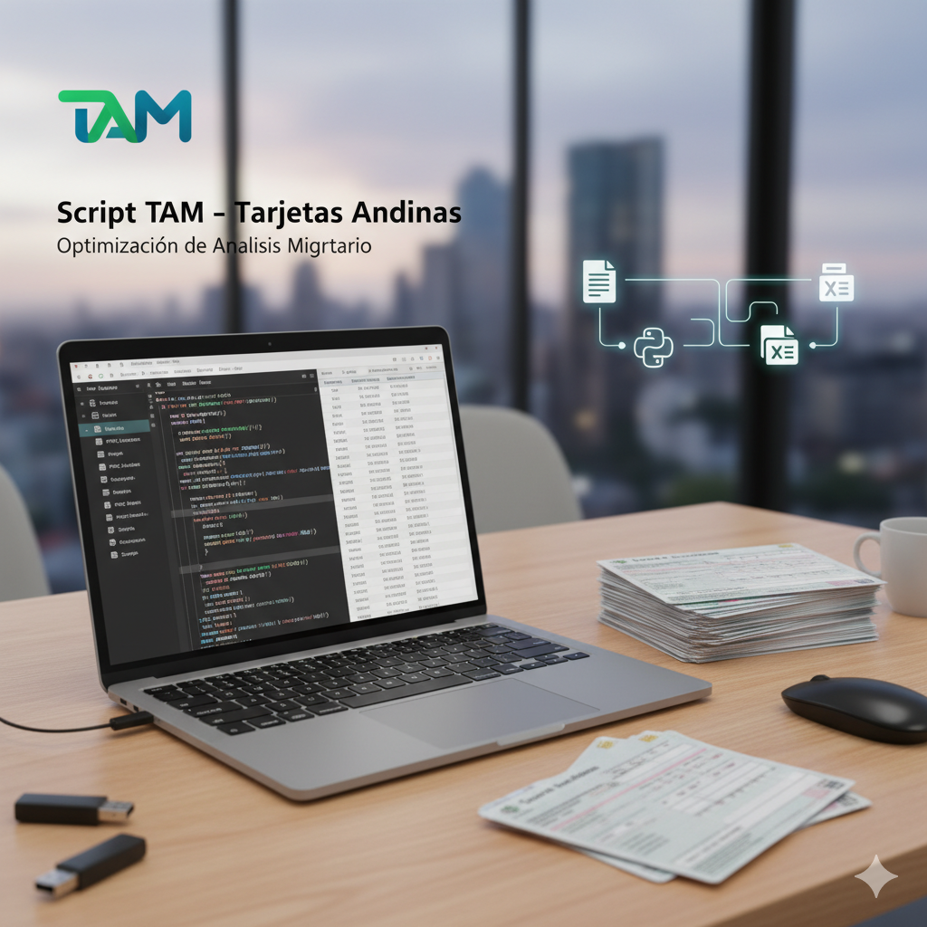 Script TAM – Tarjetas Andinas